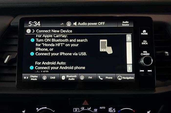 Honda Jazz Hybrid 1.5 i-MMD Hybrid Advance 5dr eCVT 